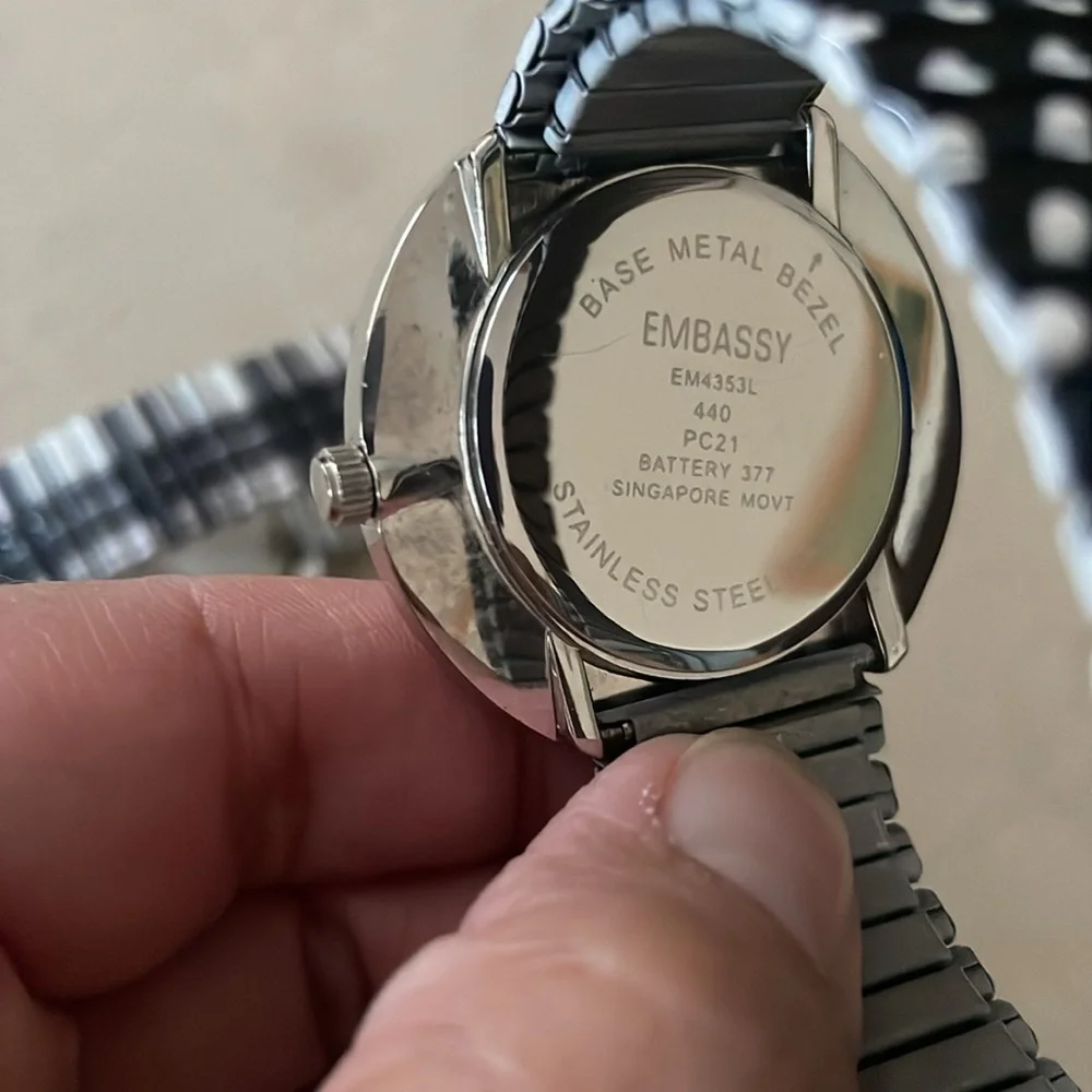 Black and White Patterned Watches - Picture 3 of 3